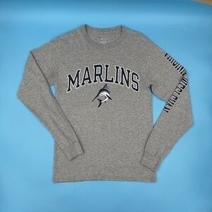 CHAMPION Marlins Graphic Long Sleeve Tee